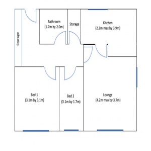 Greenacres, North Parade, Horsham, 2 Bedrooms Bedrooms, ,1 BathroomBathrooms,Flat,For Rent,Greenacres, North Parade,1,1014